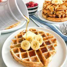 Banana Oatmeal Waffle