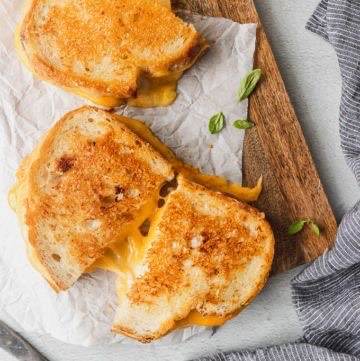 Grilled Cheese in Sourdough